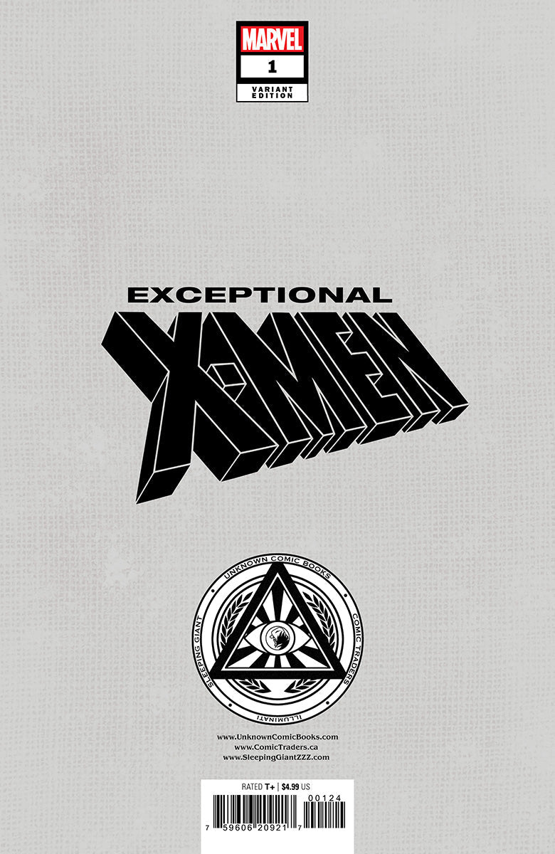 [Signed CGC] Exceptional X-Men #1 Unknown Comics Kaare Andrews Exclusive Connecting Var CGC 9.6+ YELLOW LABEL (07/30/2025)